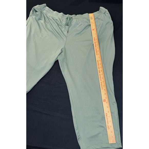 Tek Gear On-the-Go Gear Sage Green Performance Pants Plus Size 4X Drawstring - Picture 3 of 10